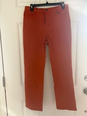 Gloria Vanderbilt Rust Orange Jeans